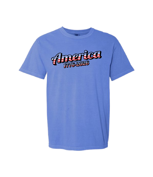 America Stars & Stripes Garment-Dyed Tee