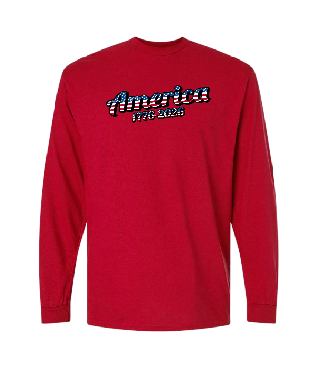 America Stars & Stripes DryBlend Long Sleeve