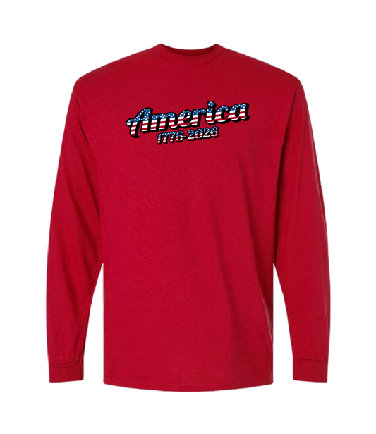 America Stars & Stripes DryBlend Long Sleeve
